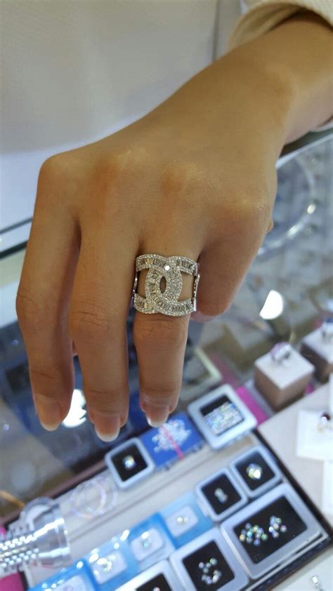 chanel bridal ring|chanel diamond rings for women.